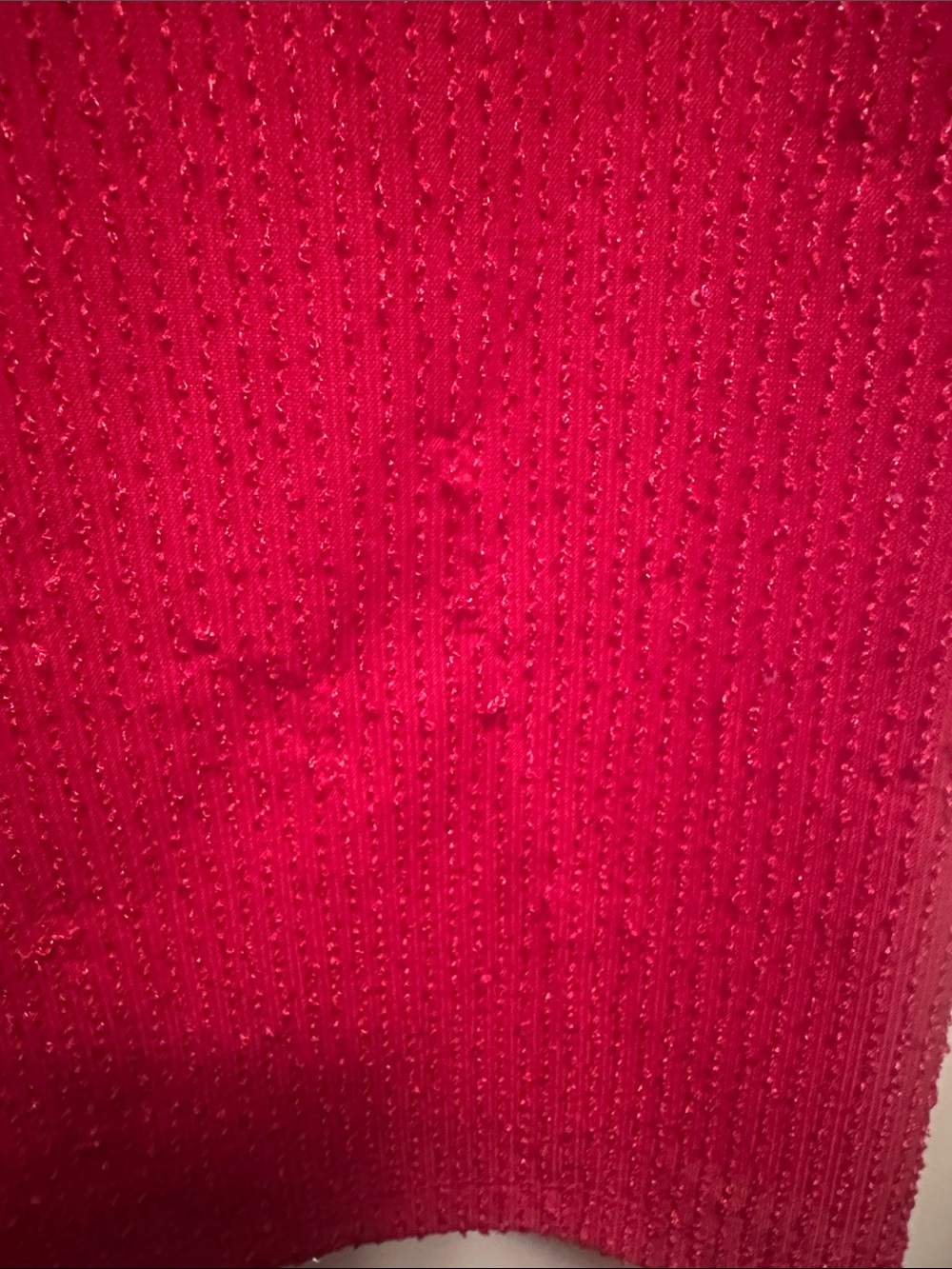 Catherines Red Beaded Sleeveless Tank - Picture 3 of 5